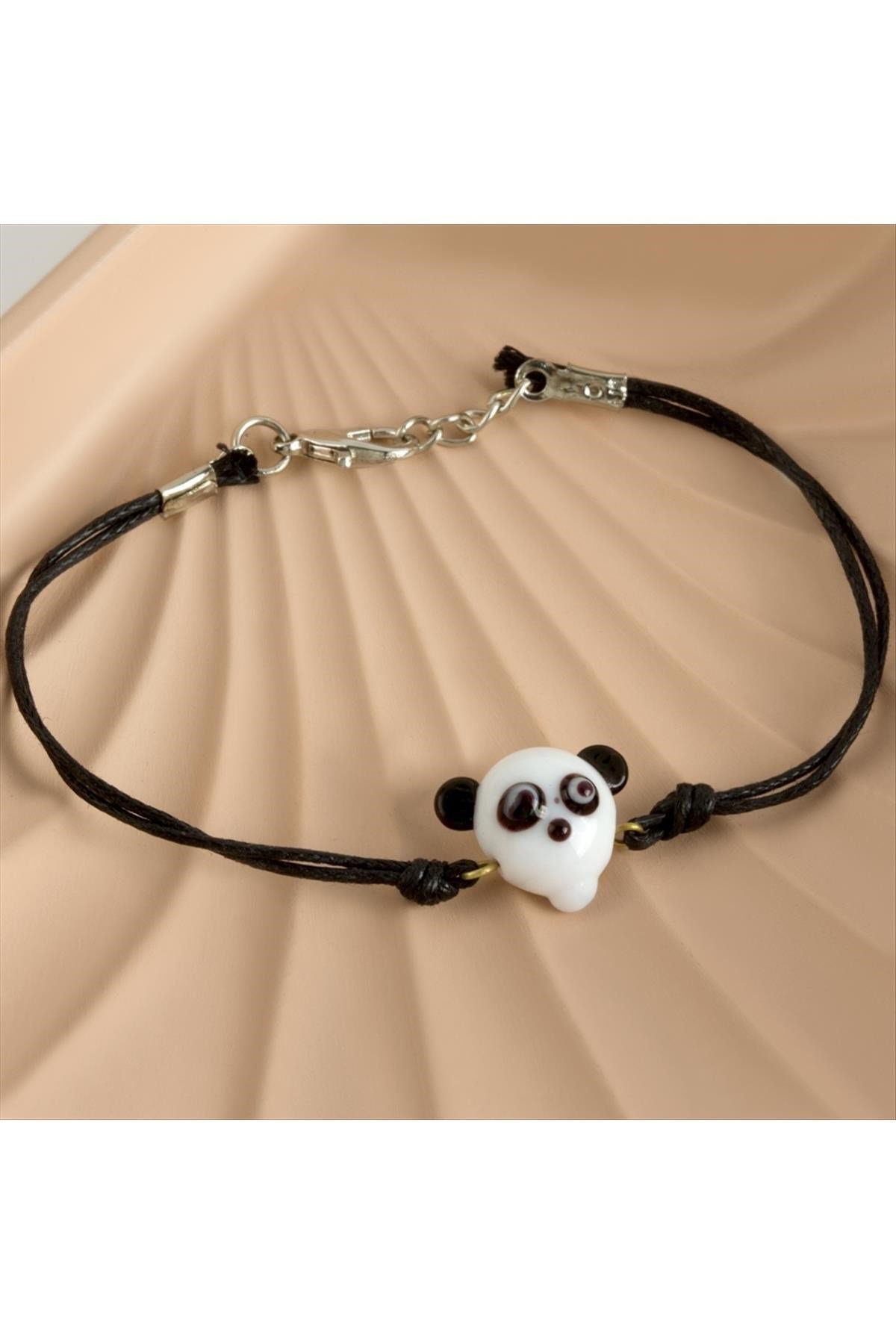 Panda Yıldızı Cam Bileklik