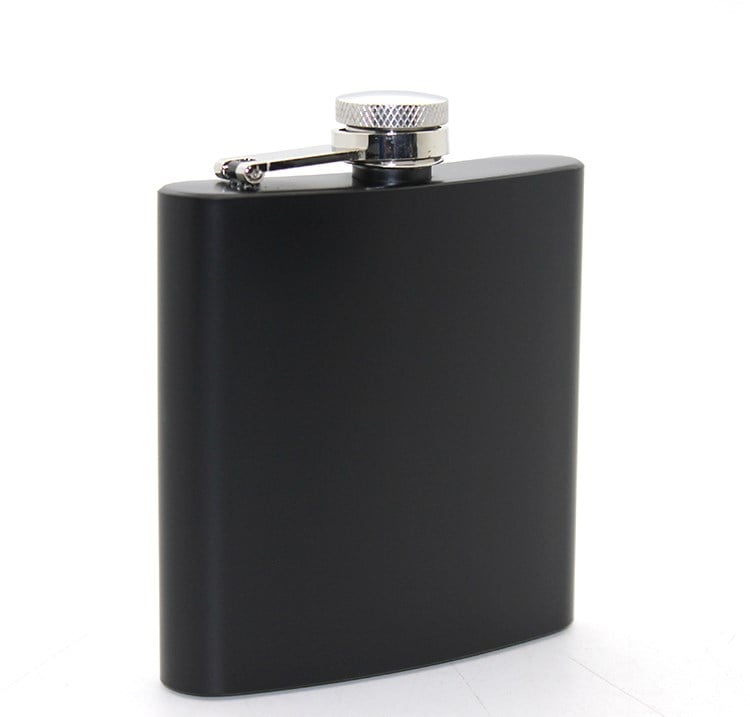 Paslanmaz Çelik Tekli 6 Oz Matara Model 2