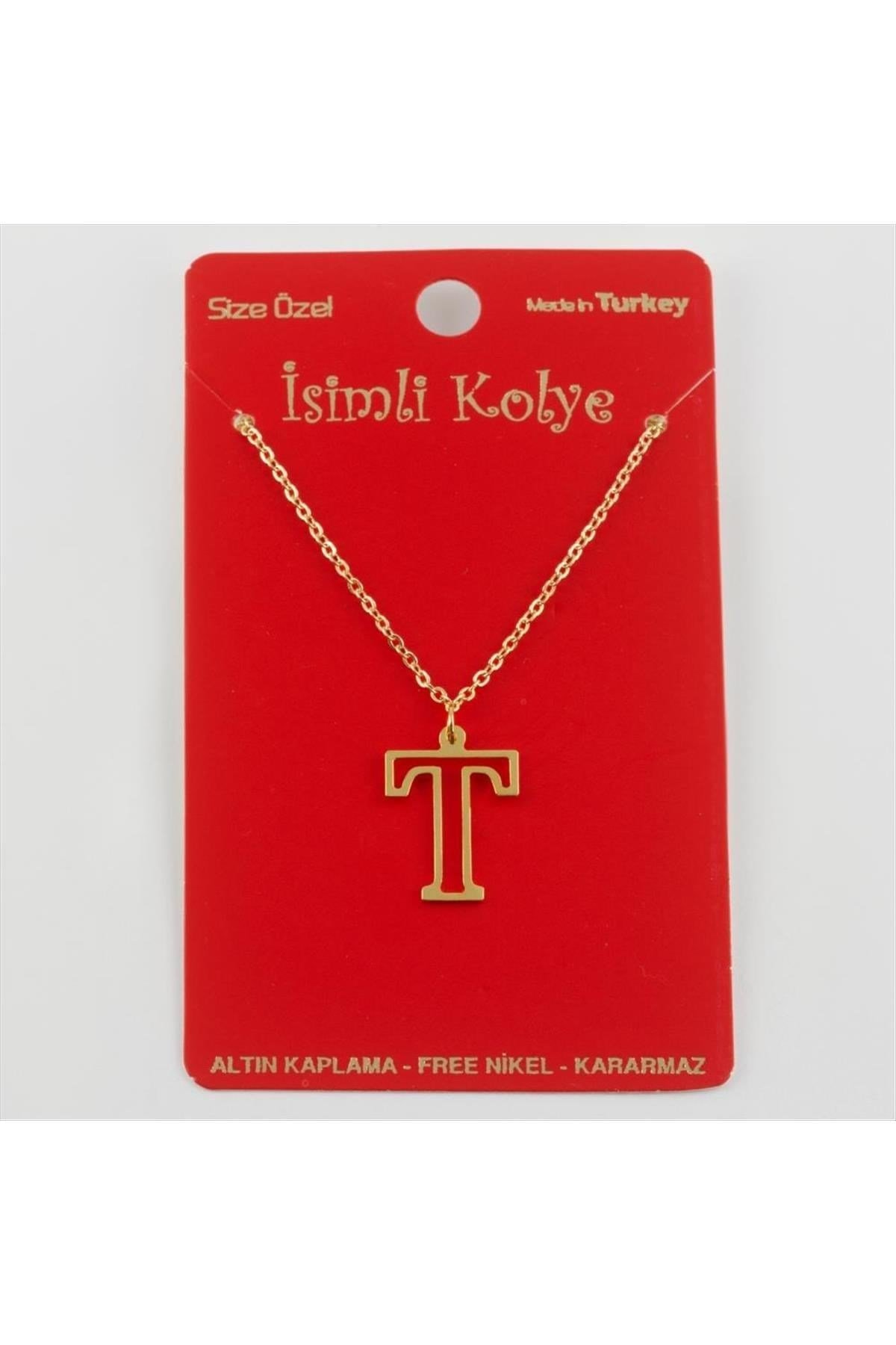 Prinç Harfli Kolye