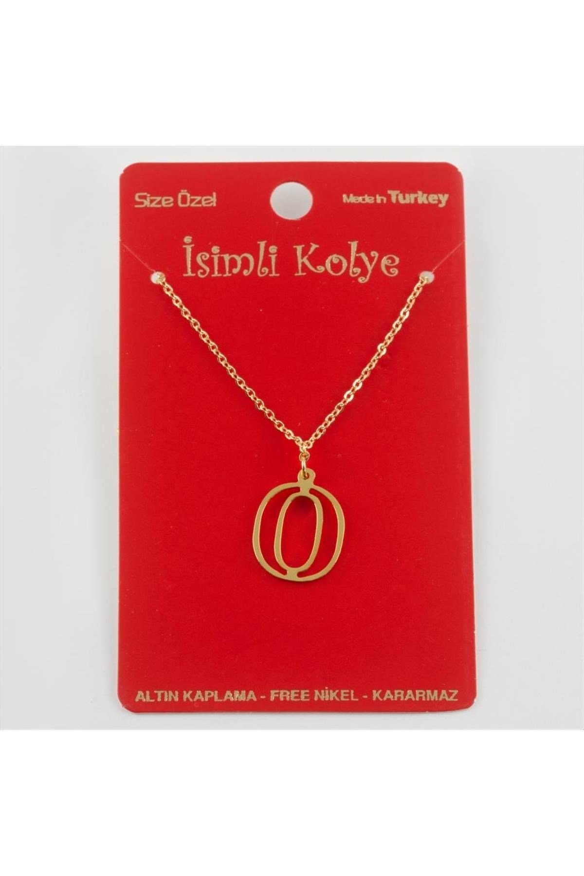 Prinç Harfli Kolye