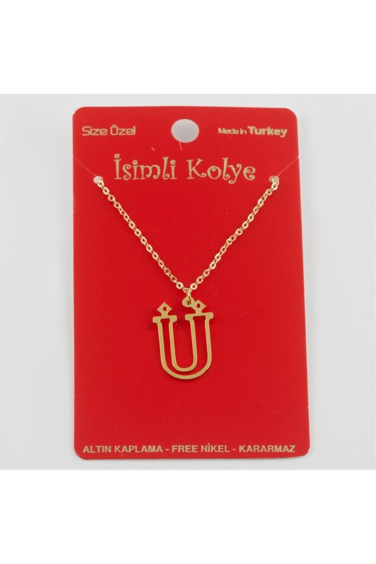Prinç Harfli Kolye