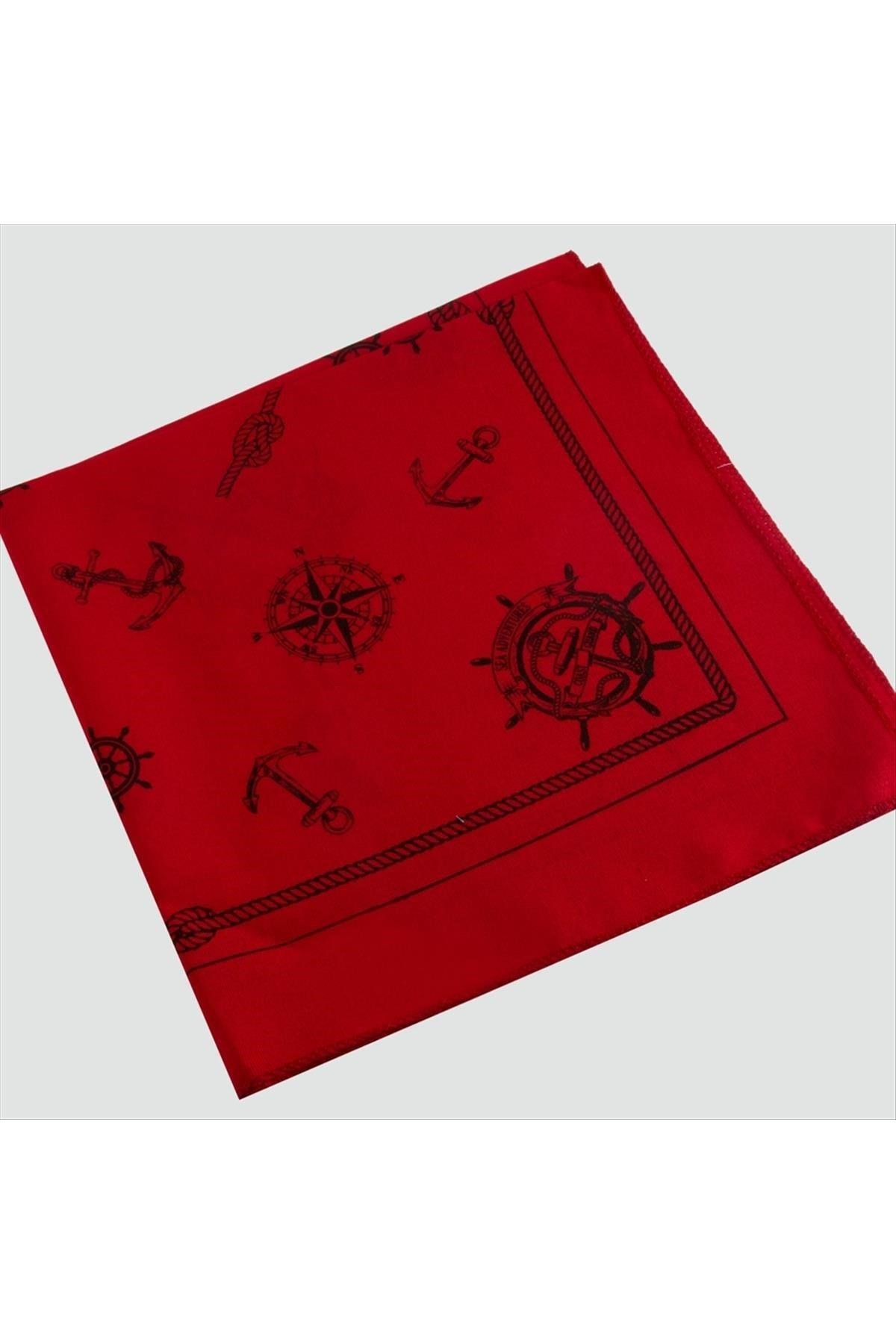 Pusula Desenli Bandana 50*50