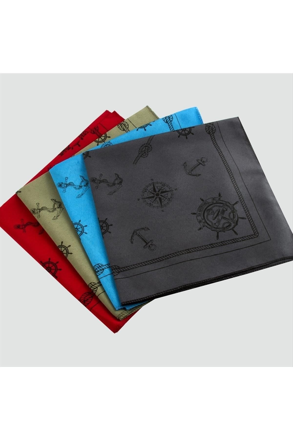 Pusula Desenli Bandana 50*50
