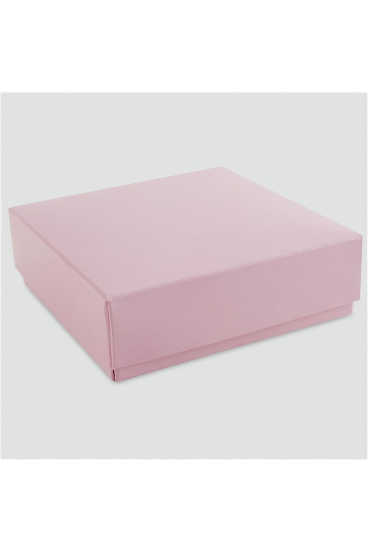 Renkli Kare Set Kolye Kutusu 9*9 cm