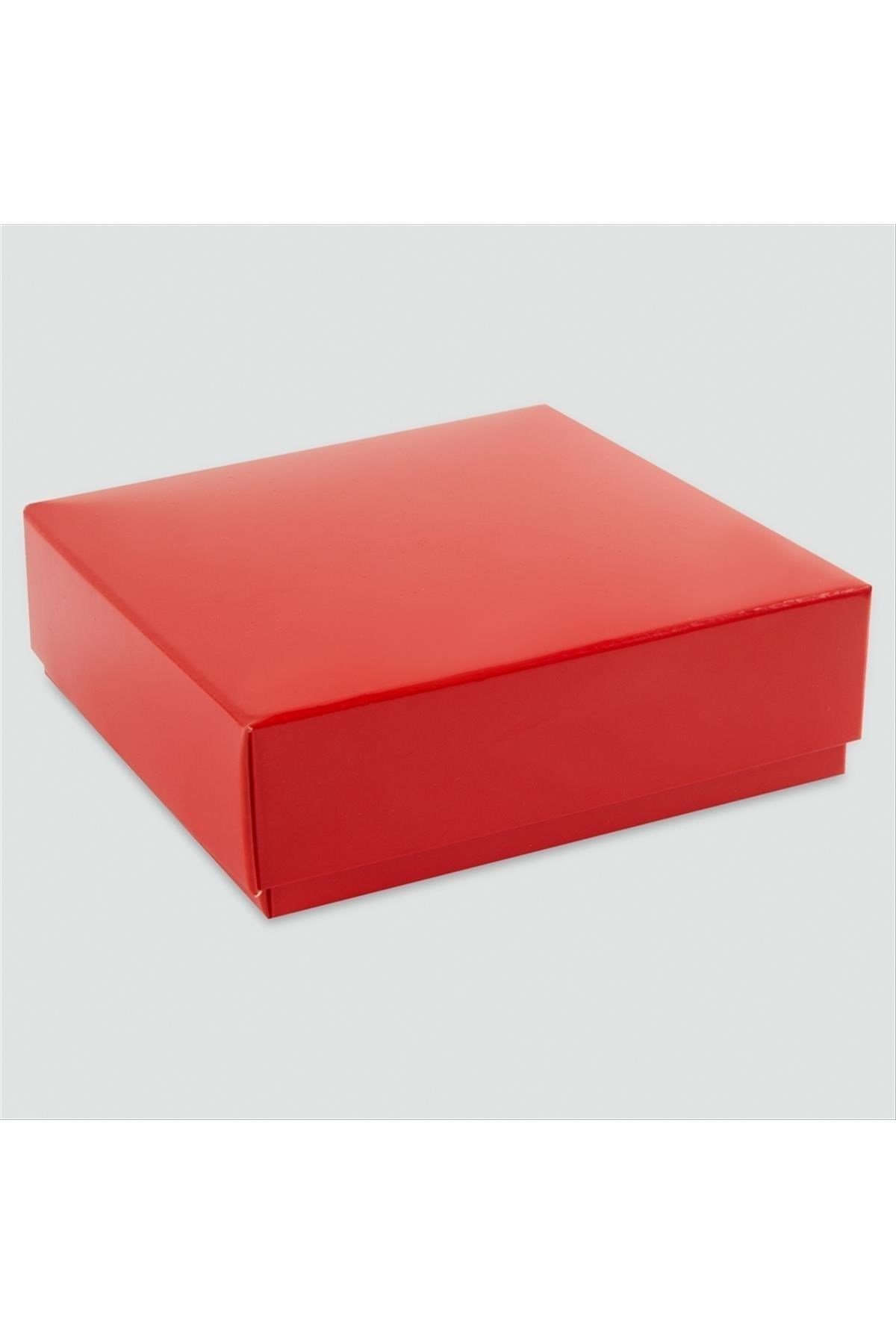 Renkli Kare Set Kolye Kutusu 9*9 cm