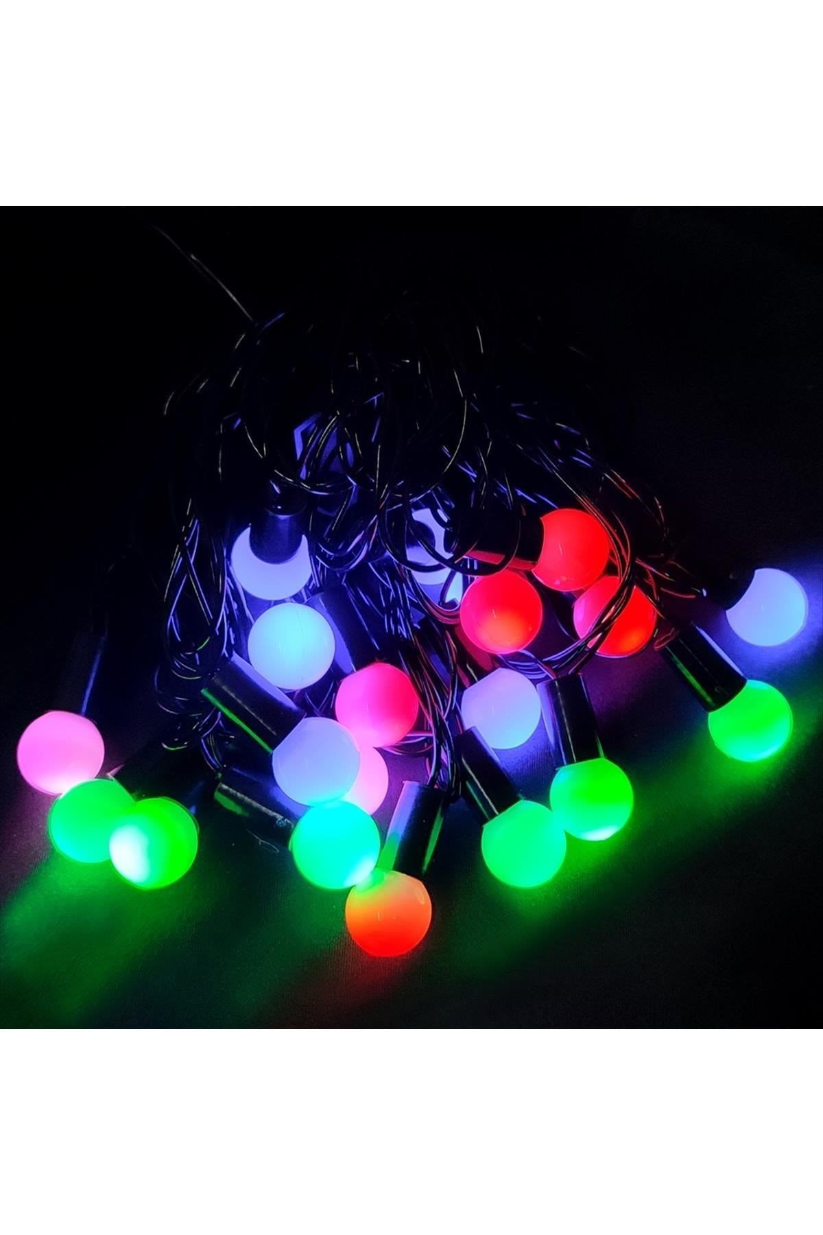 Renkli Top Led Işığı 20 Adet