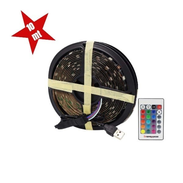 RGB Şerit Led 10 Metre