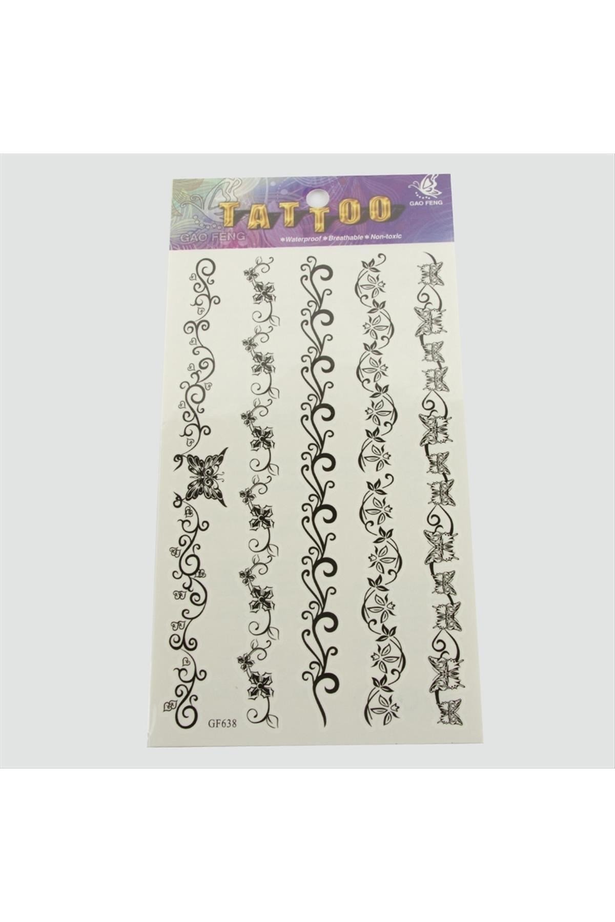 Salkım Tattoo Dövme Sticker