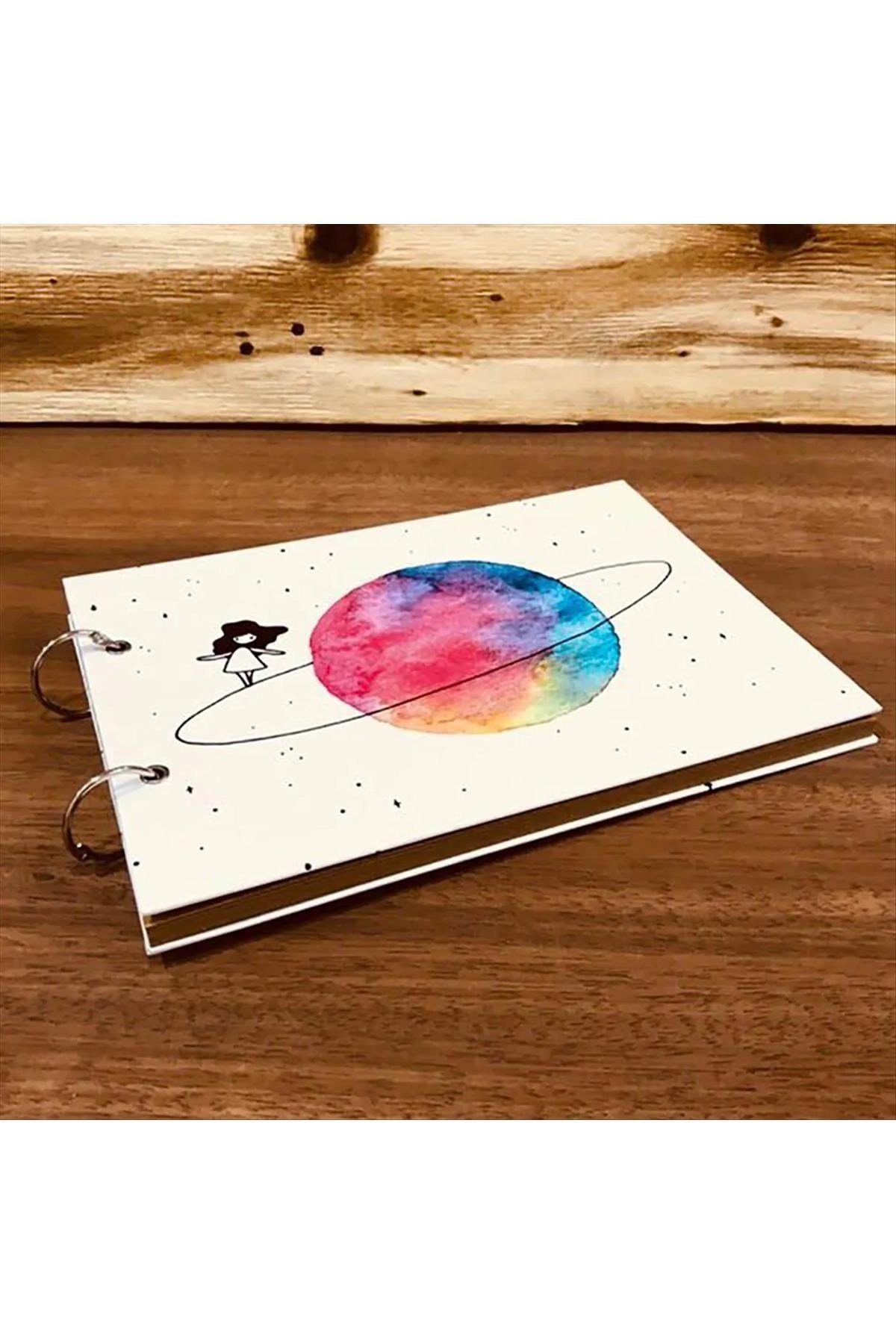Satürn Özel Tasarım Defter ve Fotoğraf Albümü