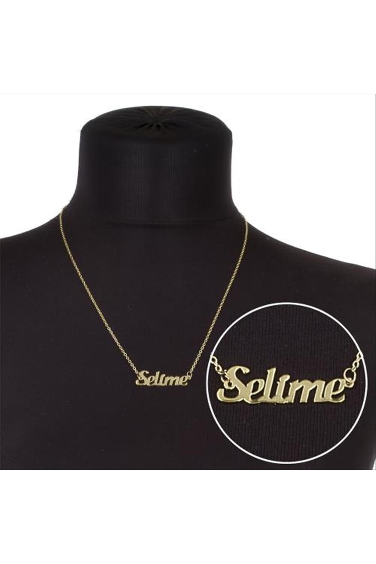 Selime İsimli Kolye (Kişiye Özel)