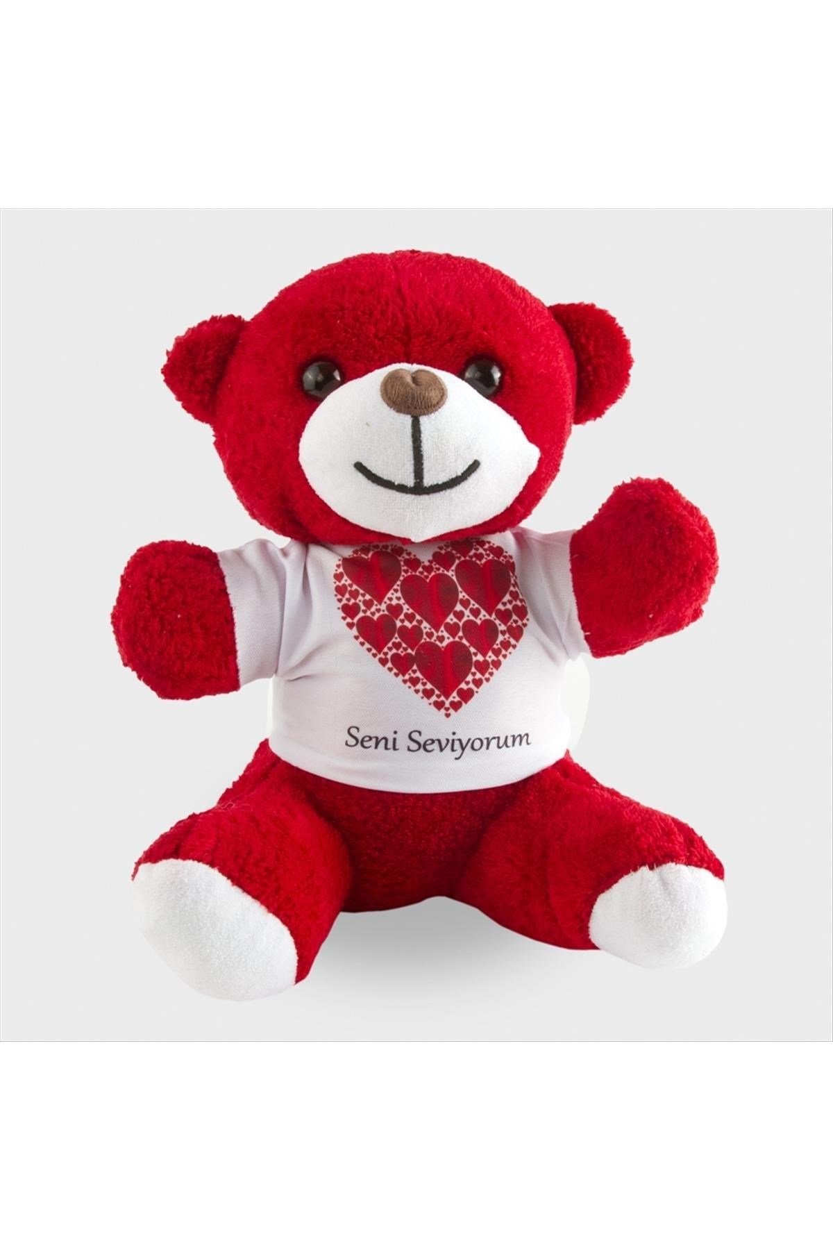 Seni Seviyorum Kalp Peluş Ayıcık