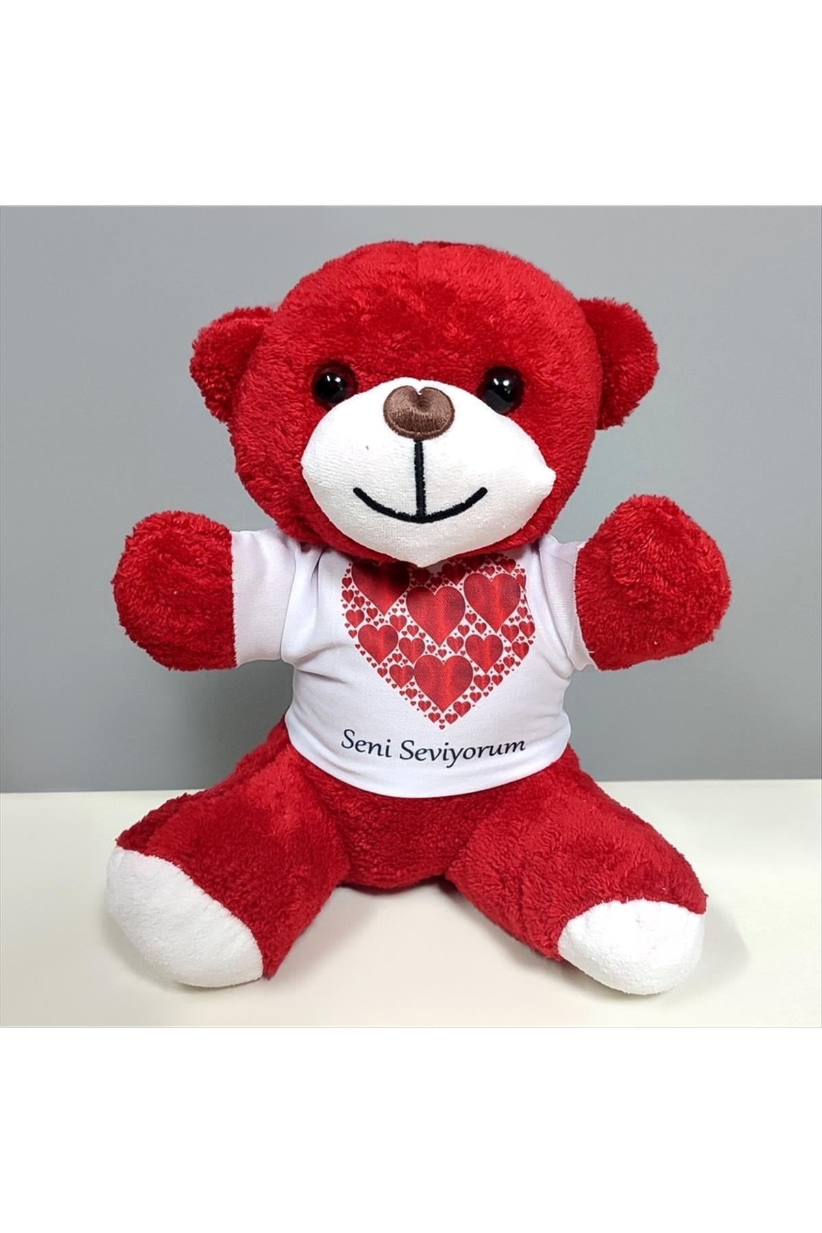Seni Seviyorum Kalp Peluş Ayıcık
