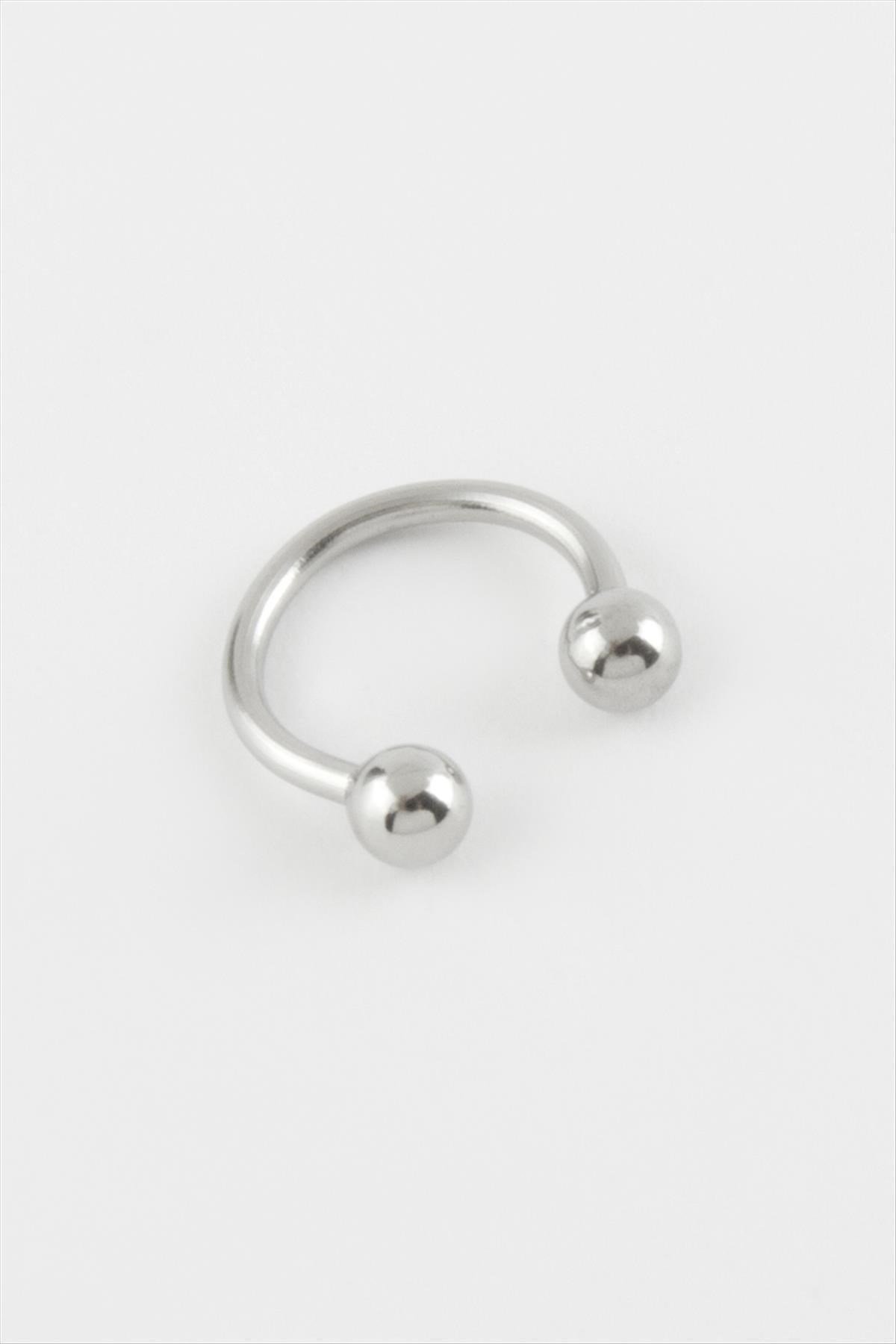 Septum Çelik Piercing 1 cm