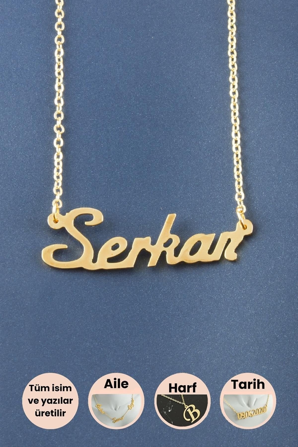 Serkan İsimli Kolye