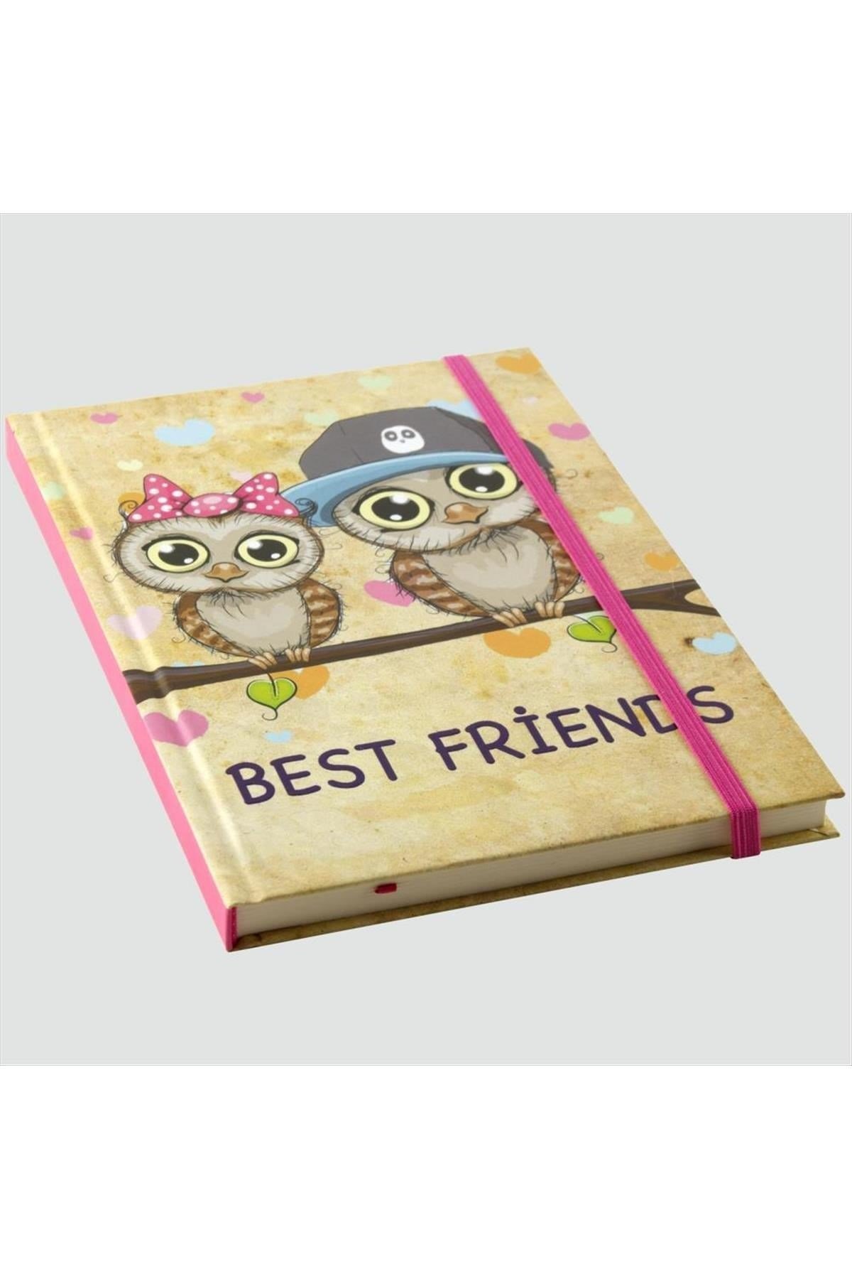 Sevimli Baykuş Figürlü Özel Tasarım Defter