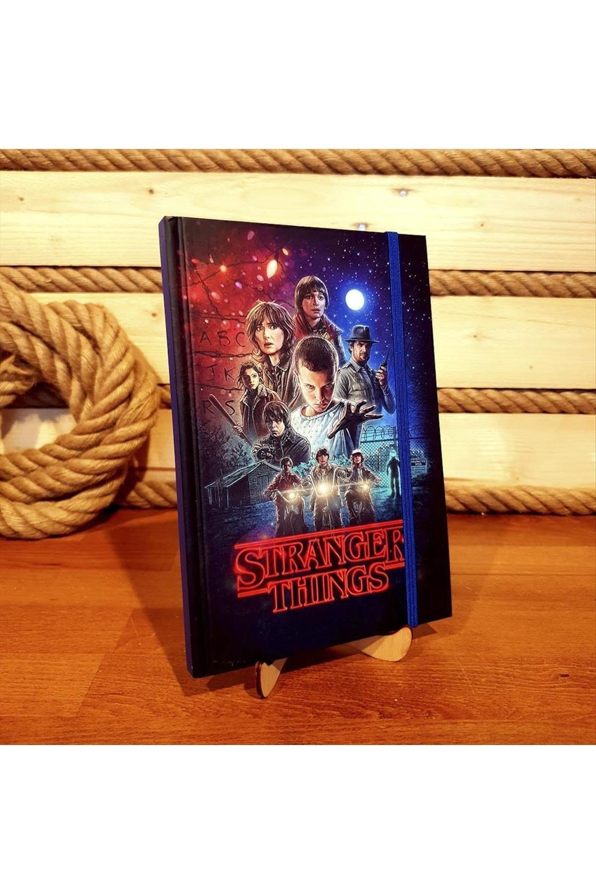 Stranger Things Figürlü Özel Tasarım Defter