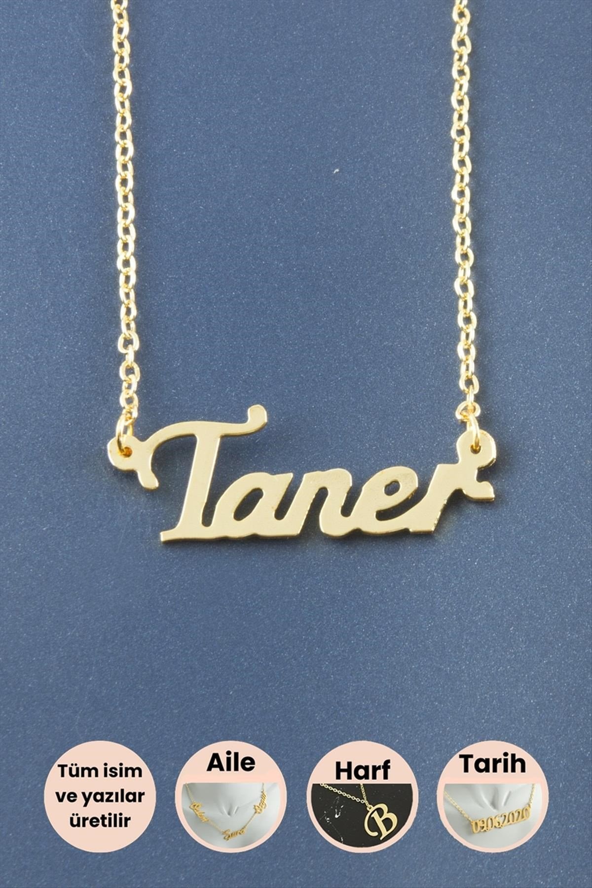 Taner İsimli Kolye