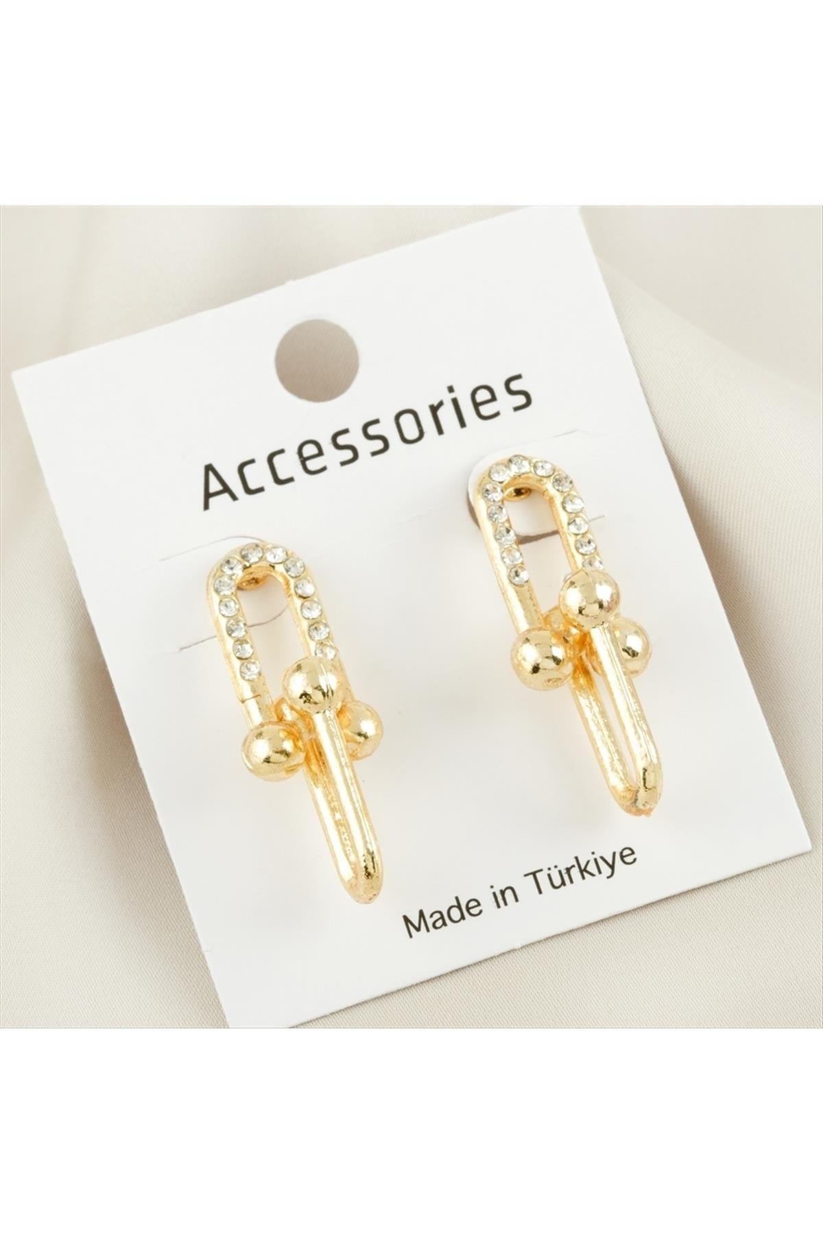 Tffny Taşlı Yeni Sezon Trend Küpe