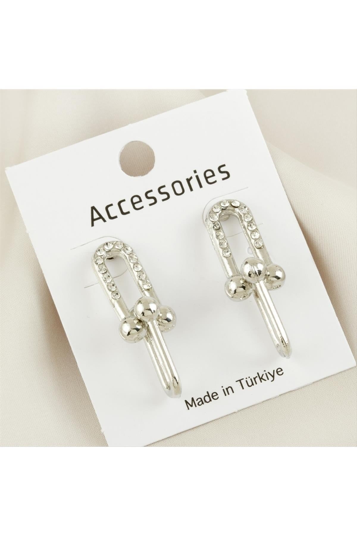 Tffny Taşlı Yeni Sezon Trend Küpe