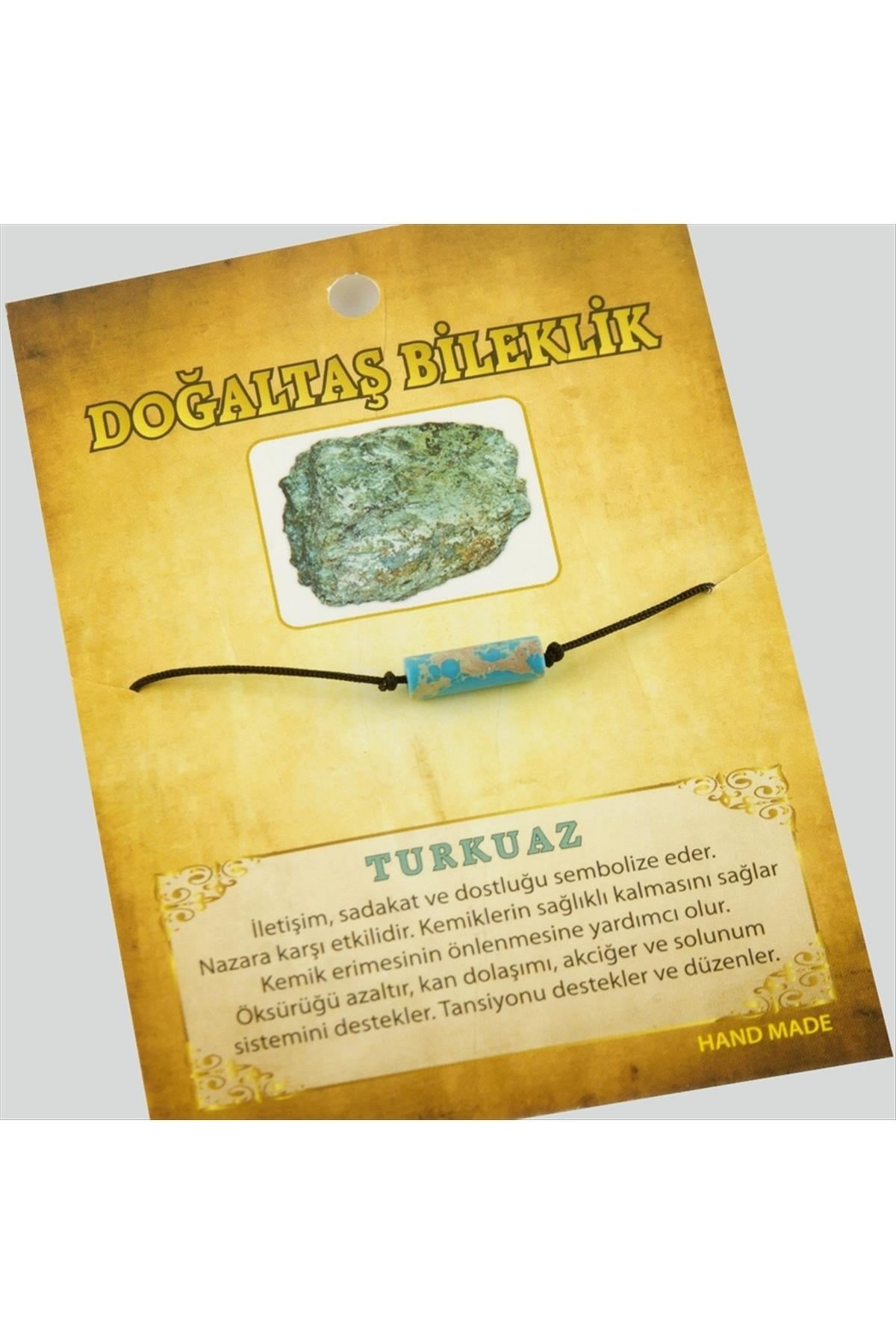 Turkuaz Doğaltaş Bileklik