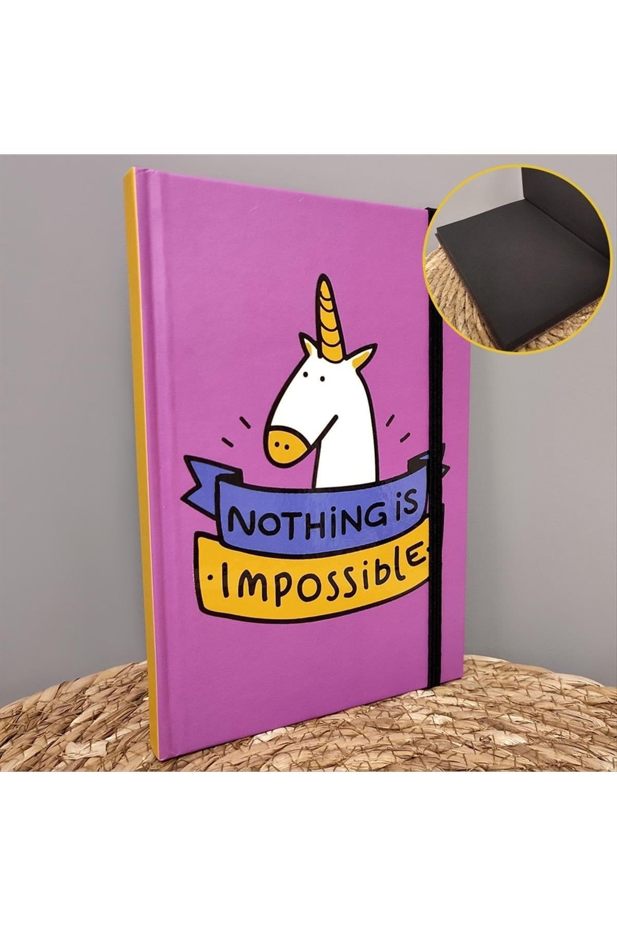 Unicorn Desenli Özel Tasarım Defter
