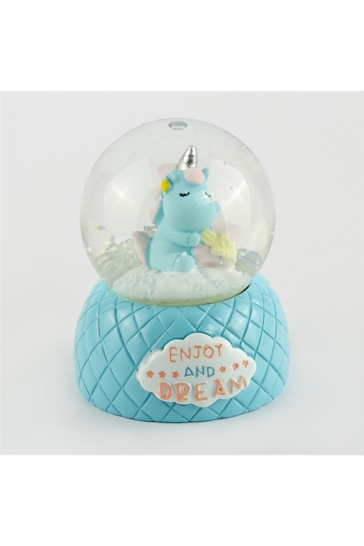 Unicorn Işıklı Kar Küresi Orta Boy