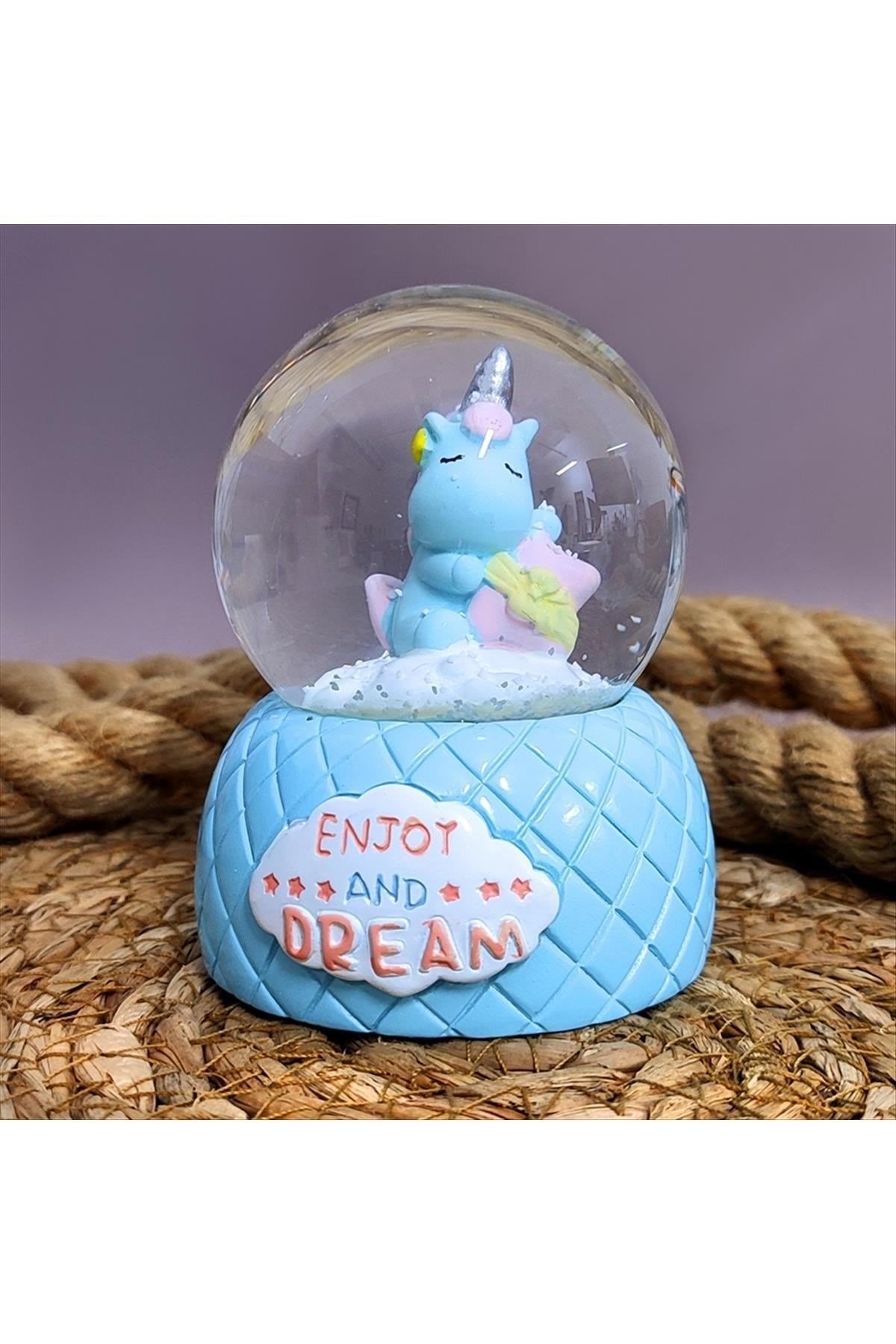 Unicorn Işıklı Kar Küresi Orta Boy