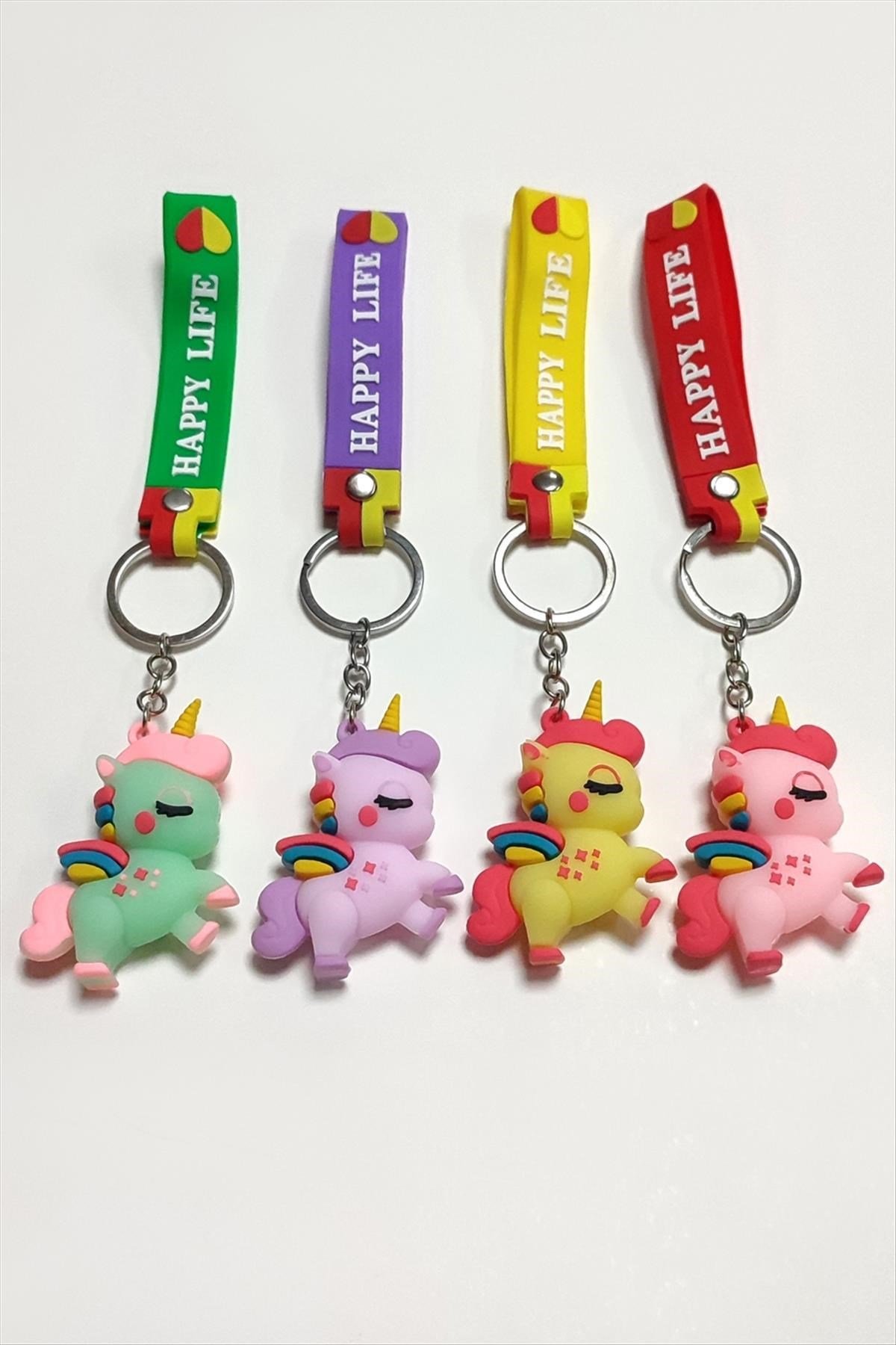 Unicorn Silikon Anahtarlık