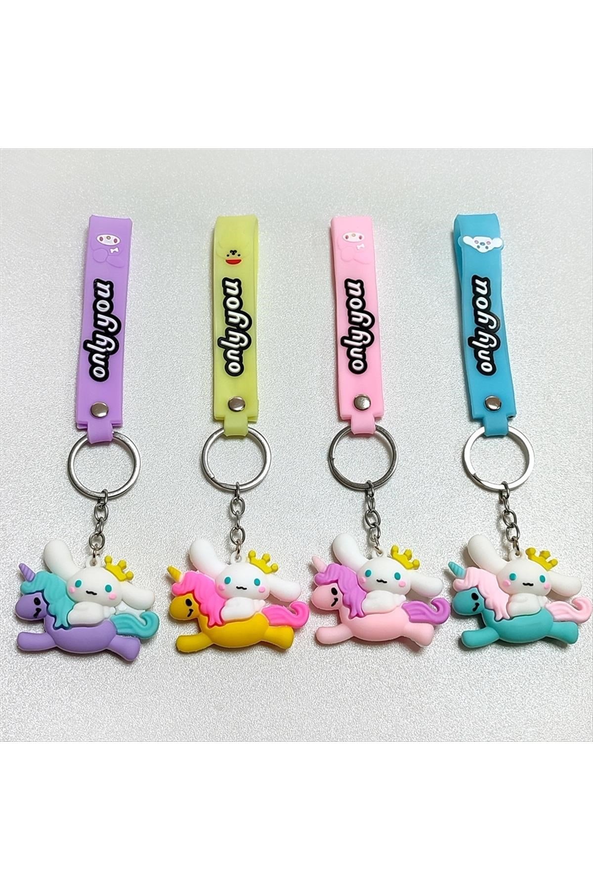 Unicorn Silikon Anahtarlık