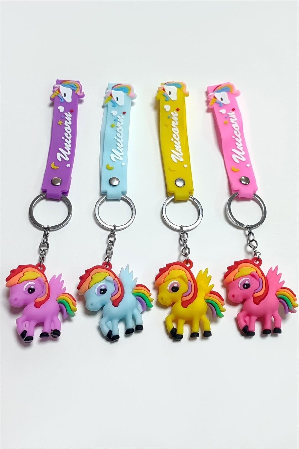 Unicorn Silikon Anahtarlık