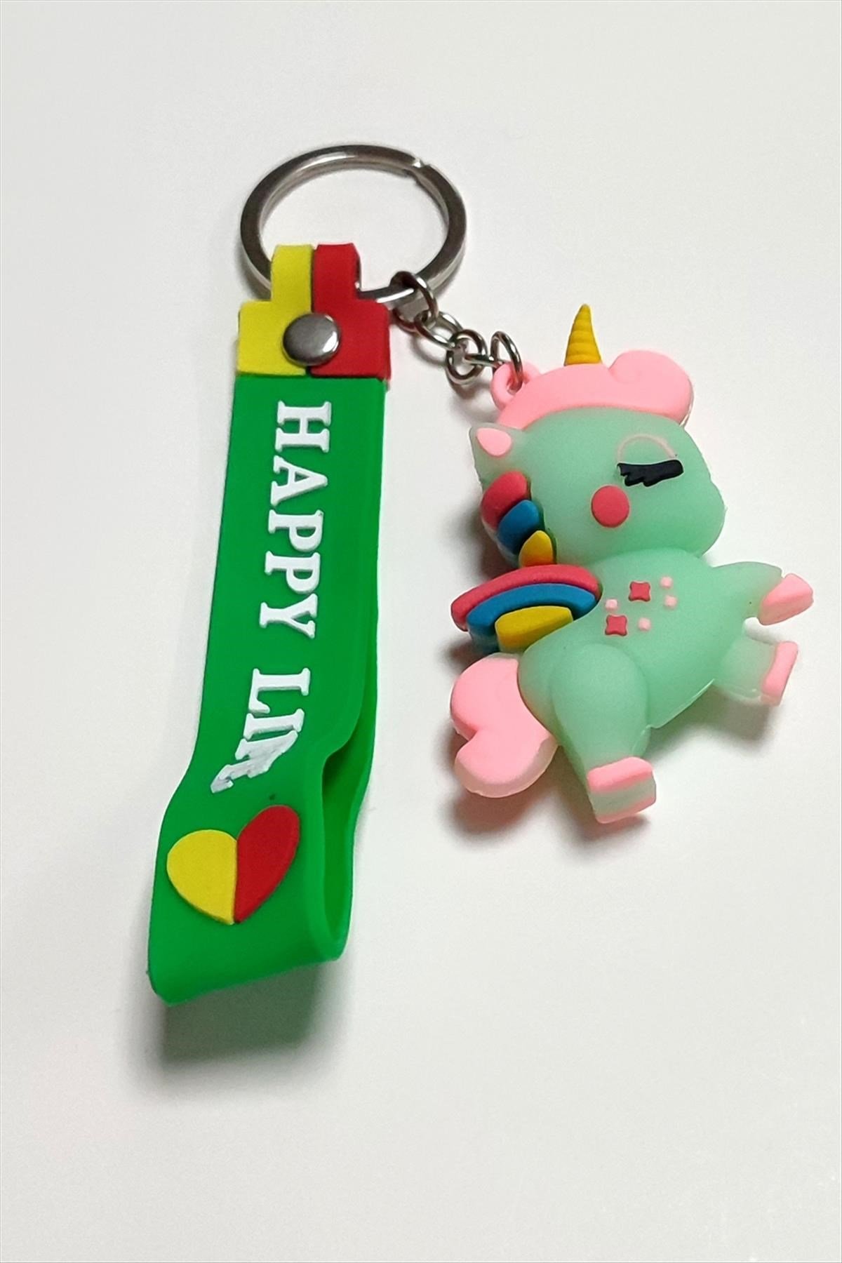Unicorn Silikon Anahtarlık