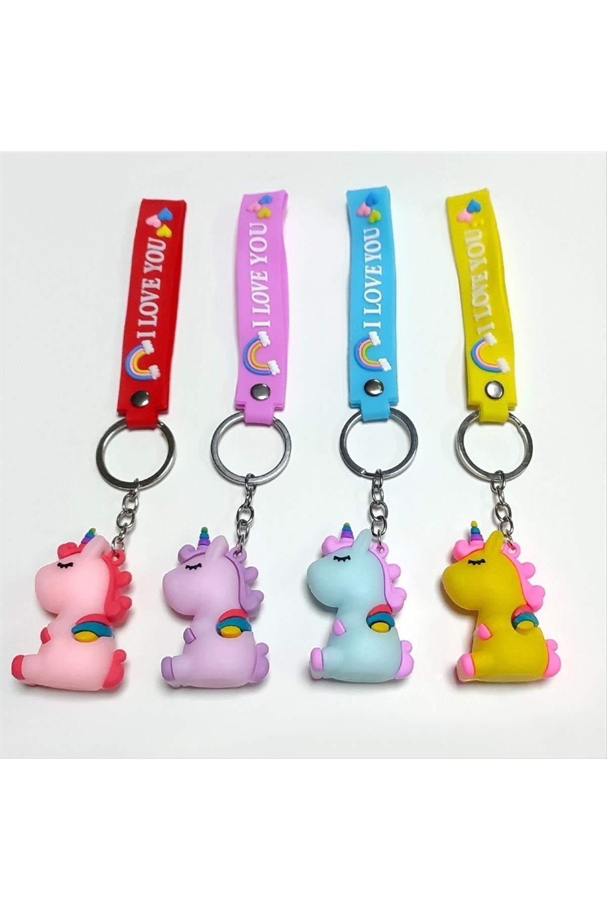 Unicorn Silikon Anahtarlık