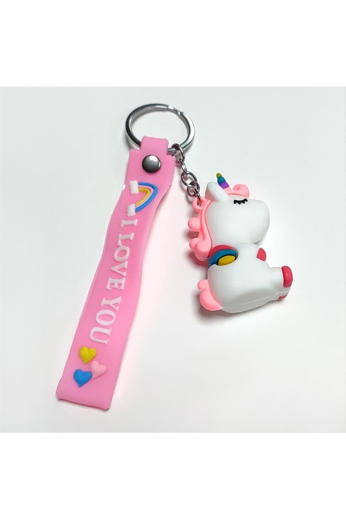 Unicorn Silikon Anahtarlık