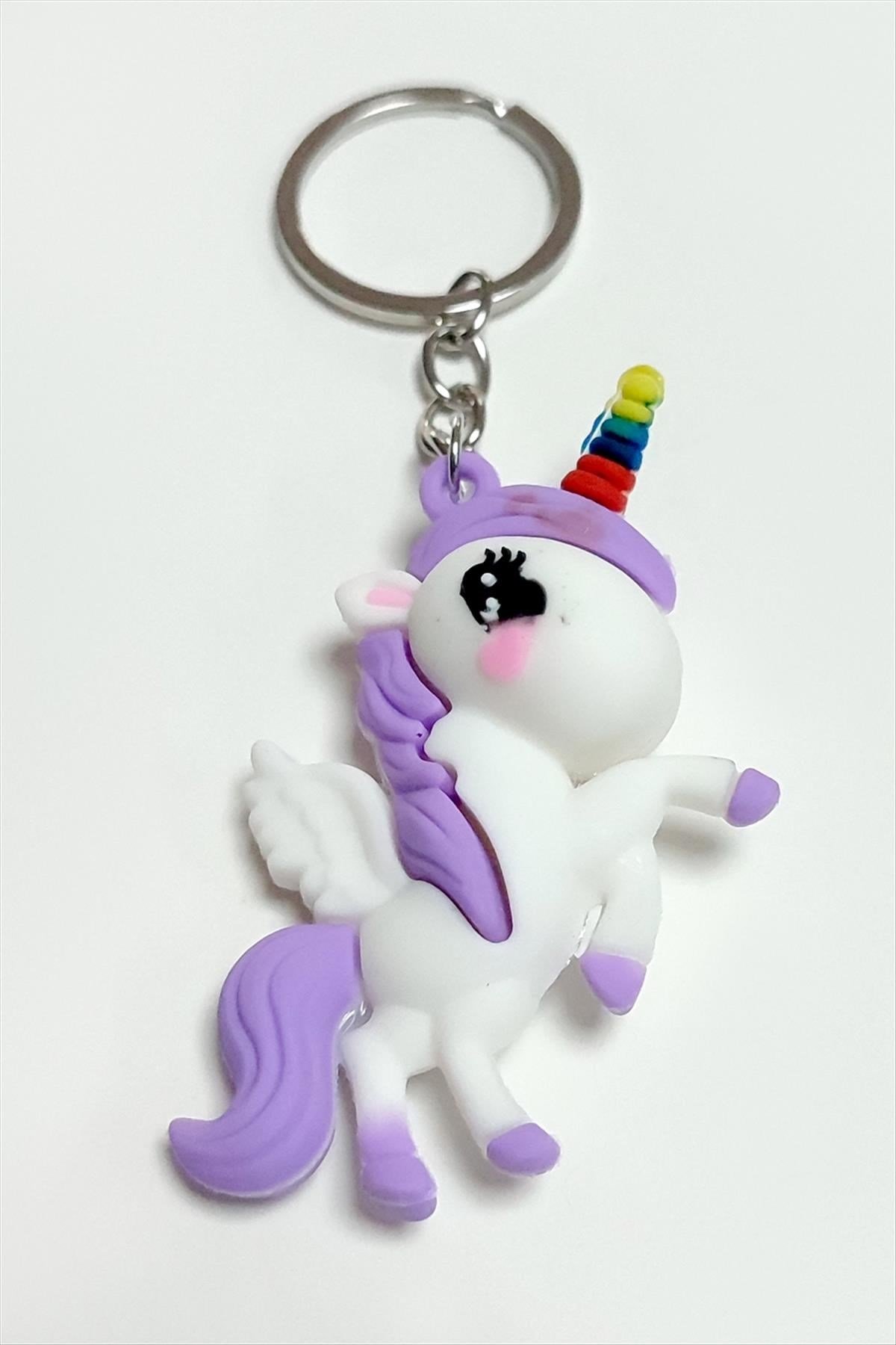 Unicorn Silikon Anahtarlık