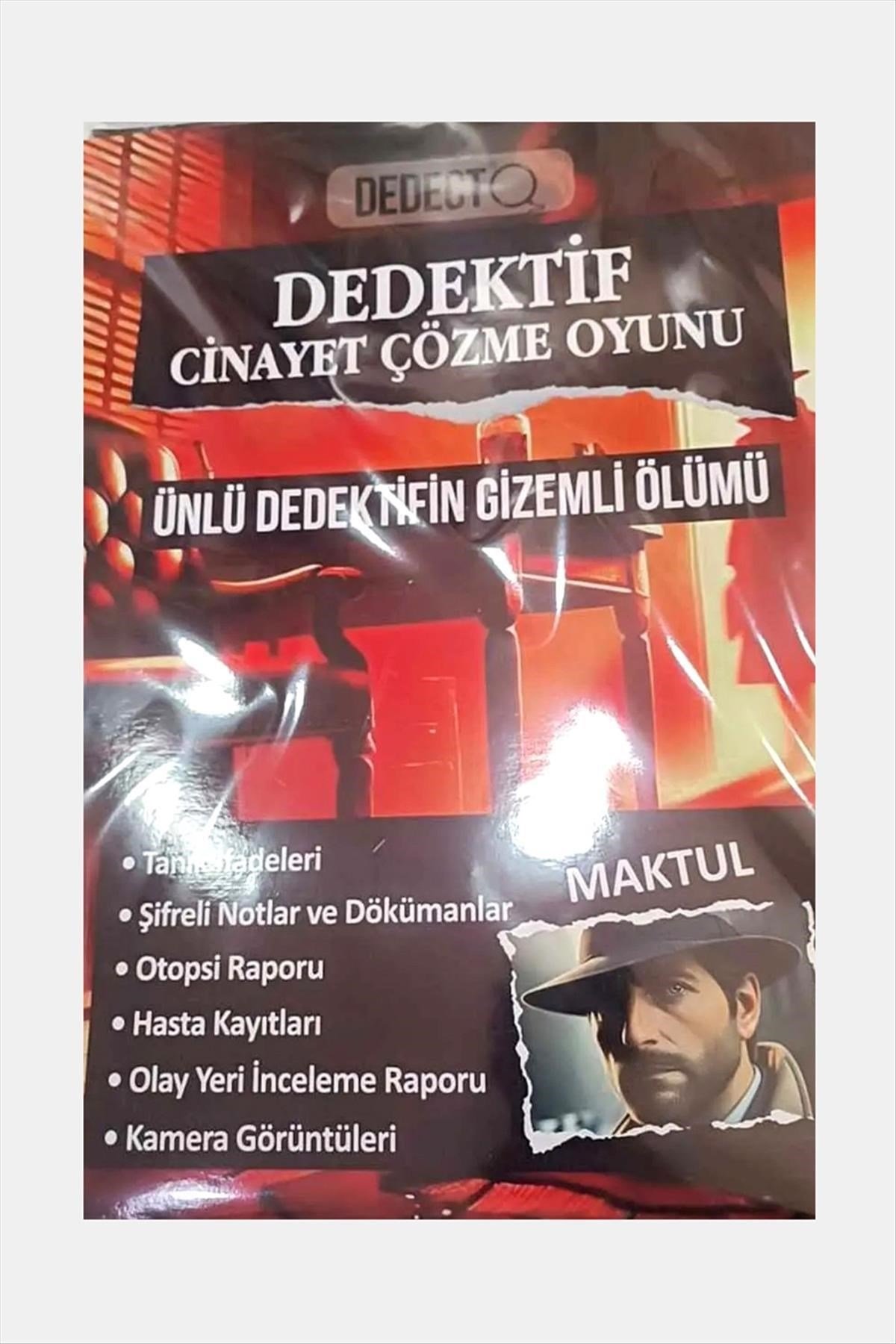 Ünlü Dedektifin Gizemli Ölümü Dedektif Dava Çözme Oyunu