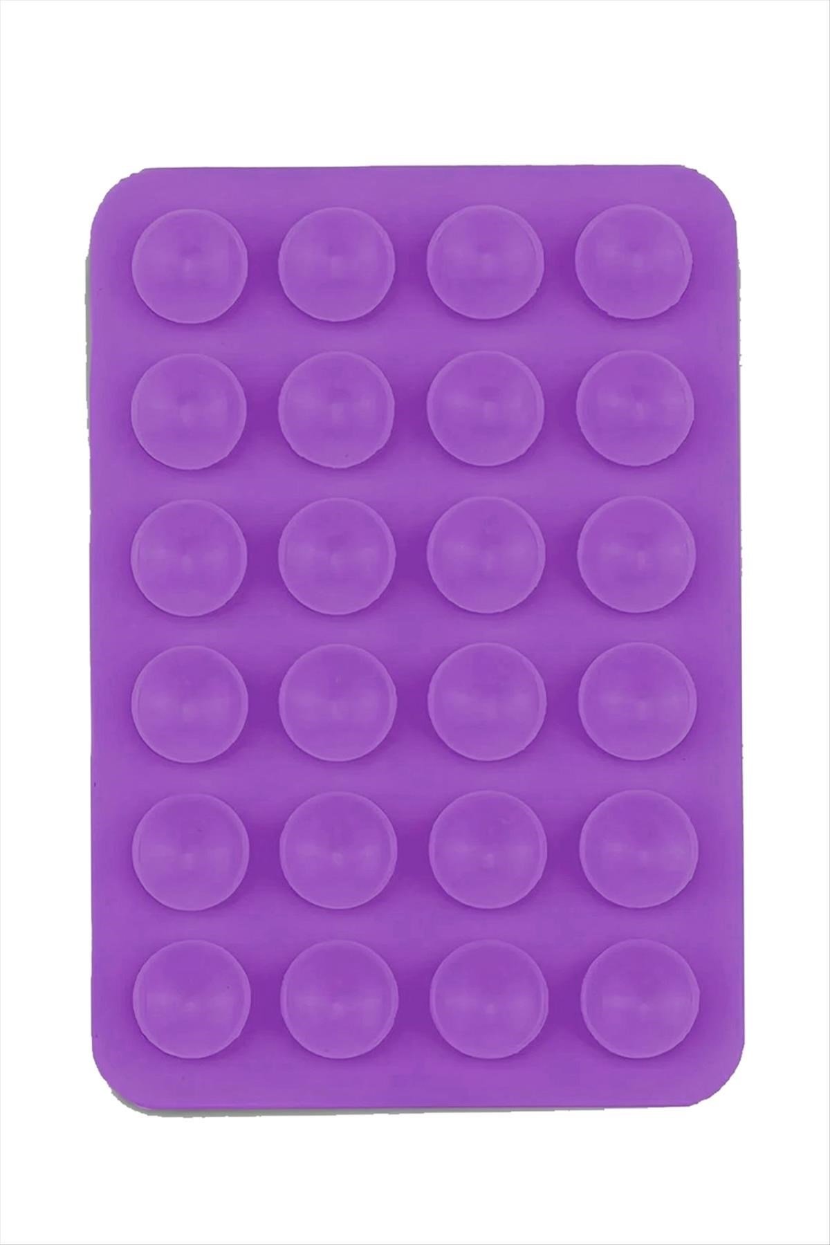Vantuzlu Silikon Telefon Tutucu