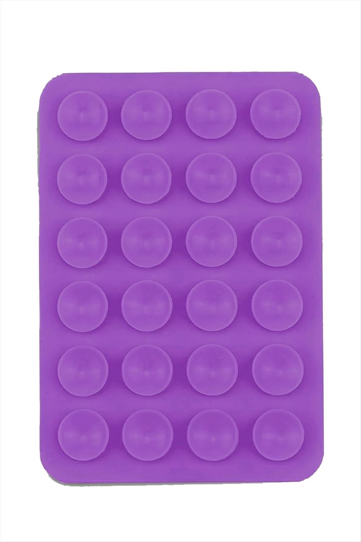 Vantuzlu Silikon Telefon Tutucu