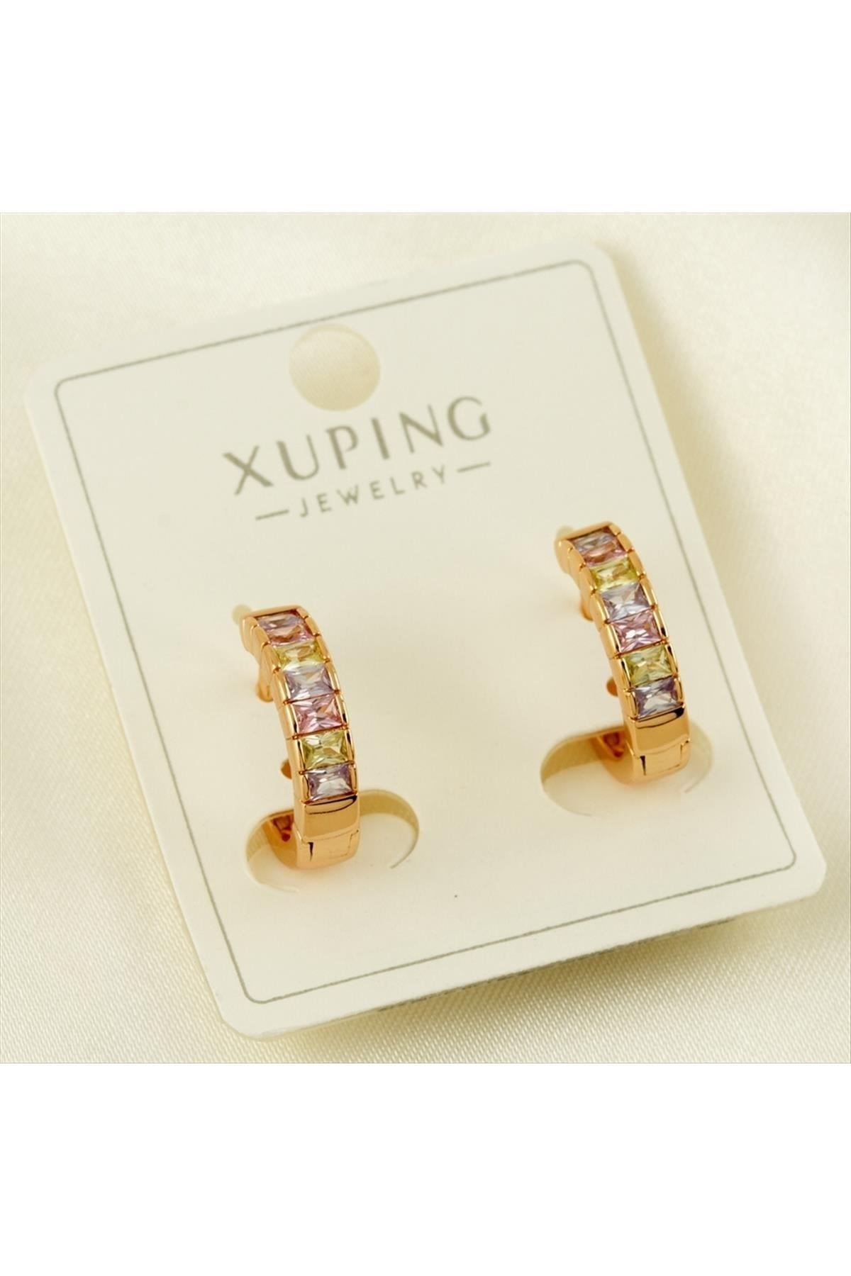 Xuping Lüks Zirkon Taşlı Küpe