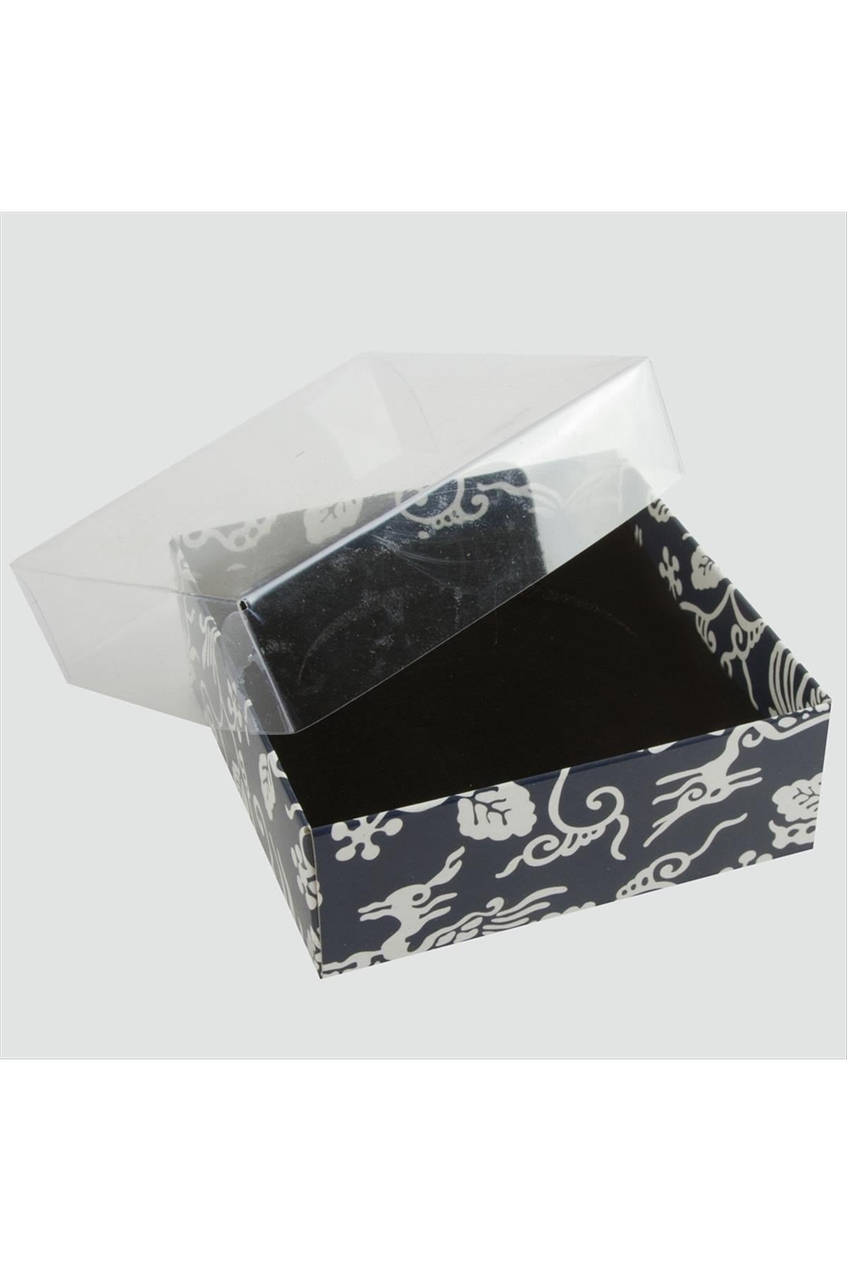 Yaprak Sedef Set Kolye Kutusu 9*9 cm