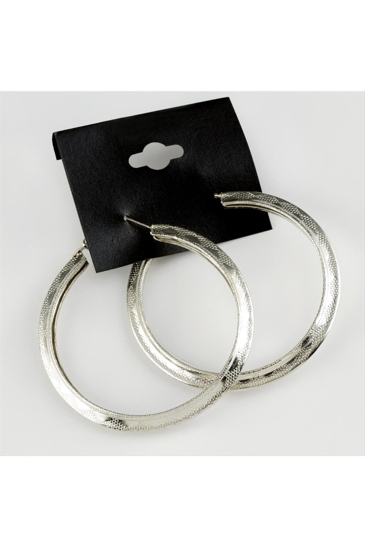 Yeni Sezon Metal Halka Küpe 6 cm