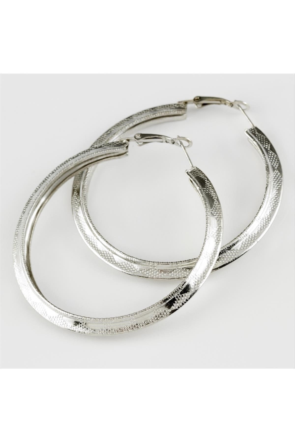 Yeni Sezon Metal Halka Küpe 6 cm