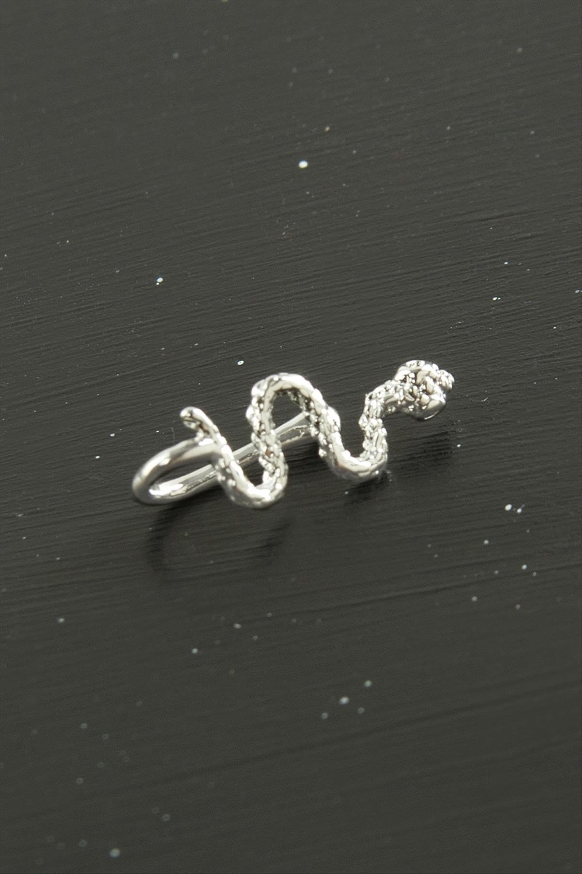 Yılan Tragus Piercing 1 Adet