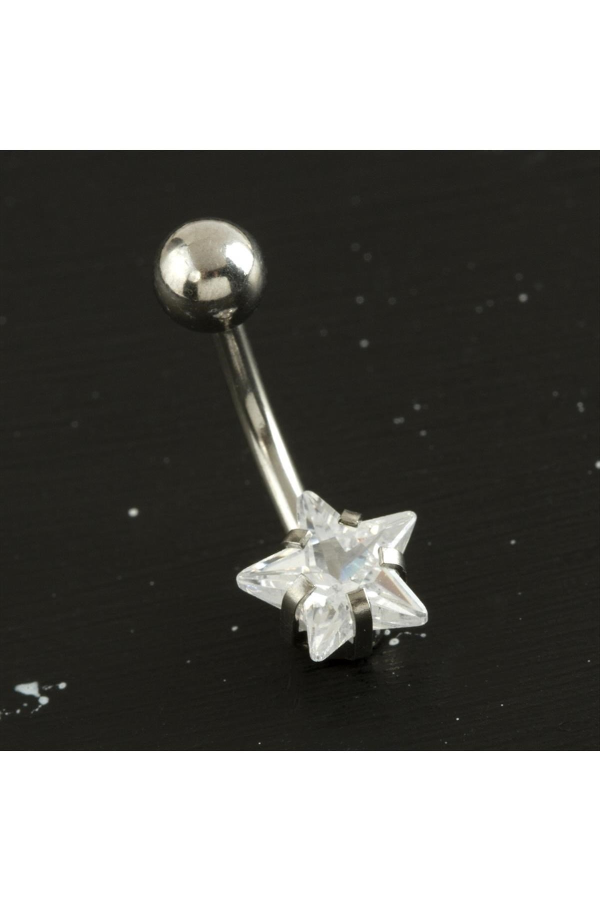 Yıldız Çelik Göbek Piercing