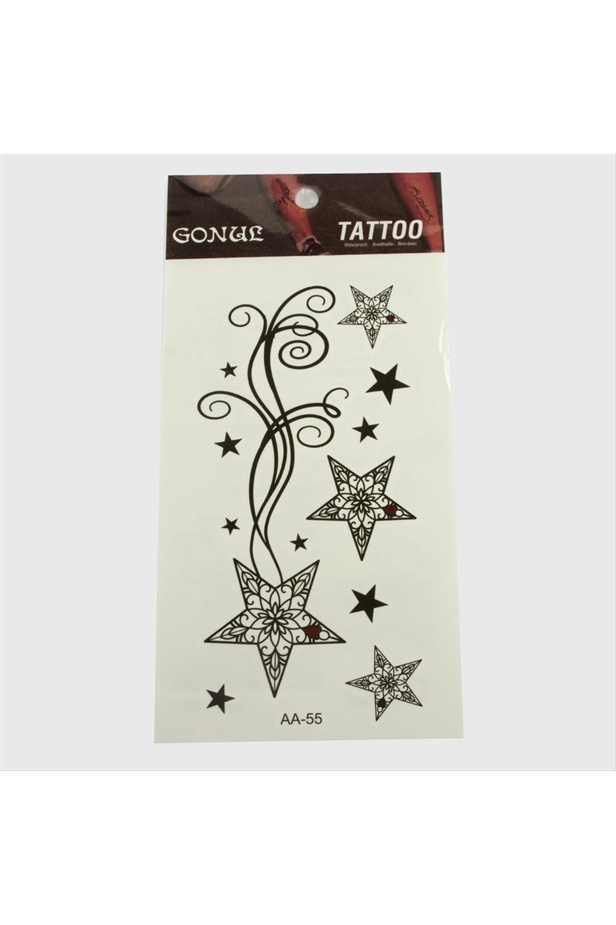 Yıldız Tattoo Dövme Sticker