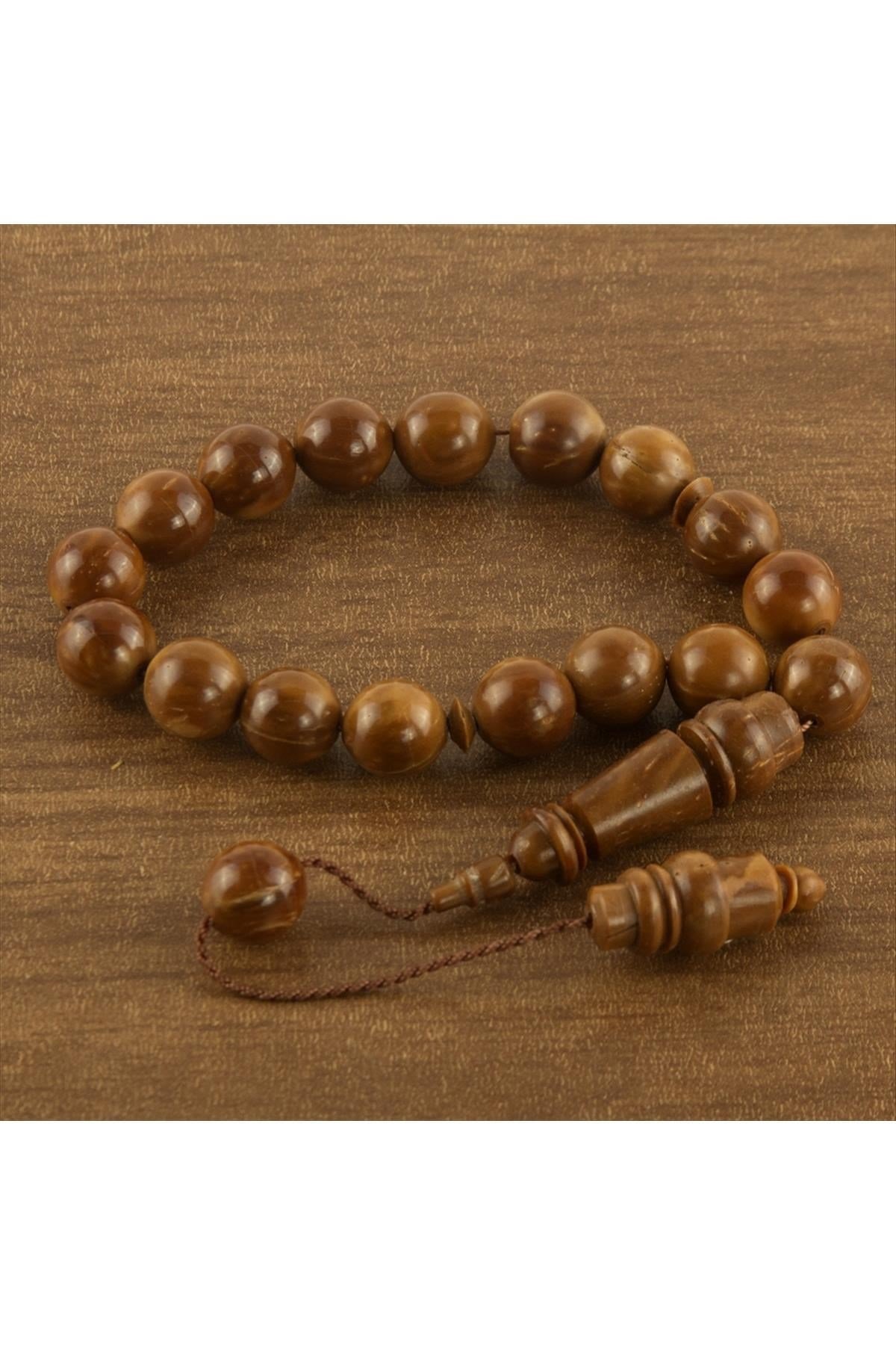 Yuvarlak Kesim Kuka Tesbih 12 mm