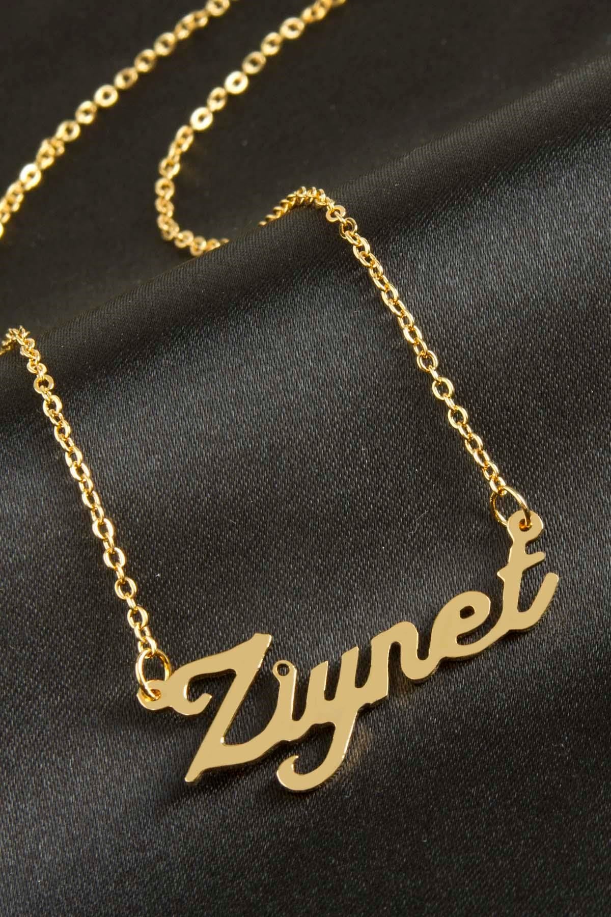 Ziynet isimli kolye (Kişiye Özel)
