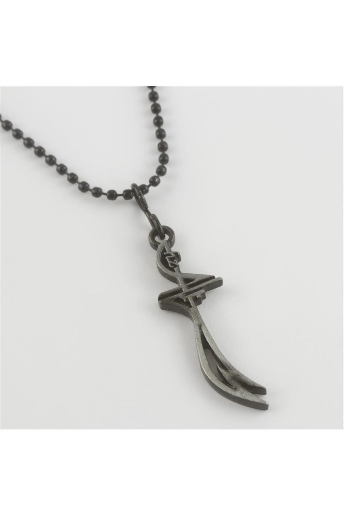 Zülfikar Figürlü Metal Erkek Kolye
