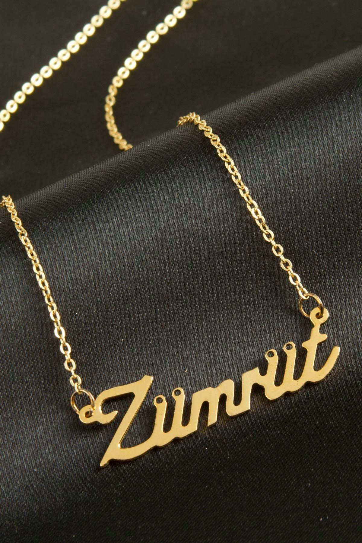 Zümrüt isimli kolye (Kişiye Özel)