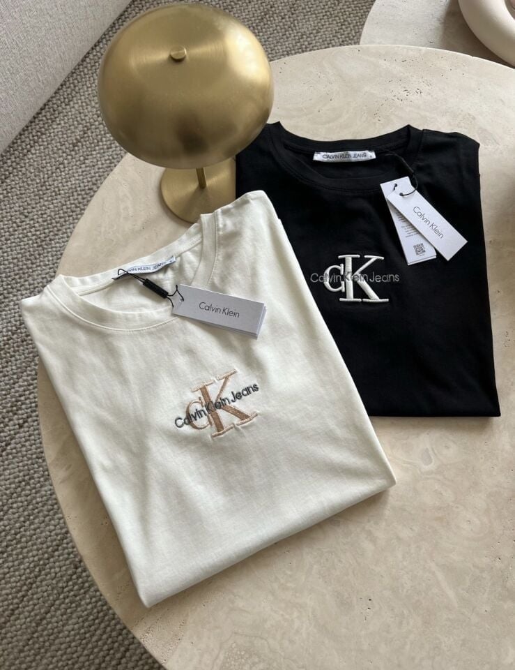 Ck Tişört | Beyaz