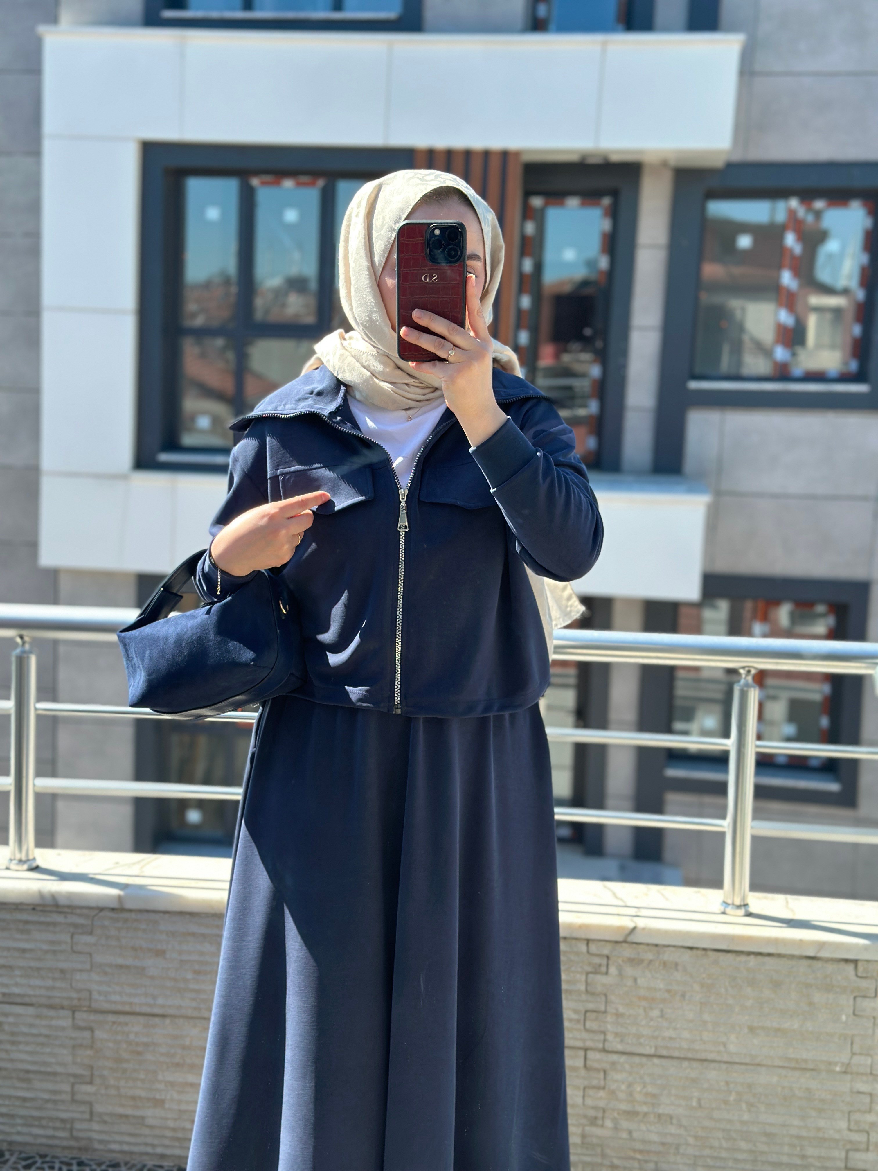 Etekli Oysh Takım Lacivert 
